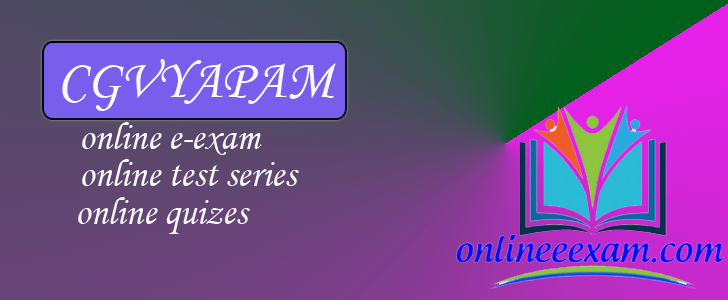 onlineeexam.com cgvyapam